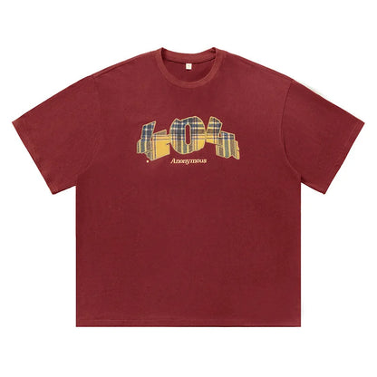 Y2K Baggy "404" Graphic T Shirt