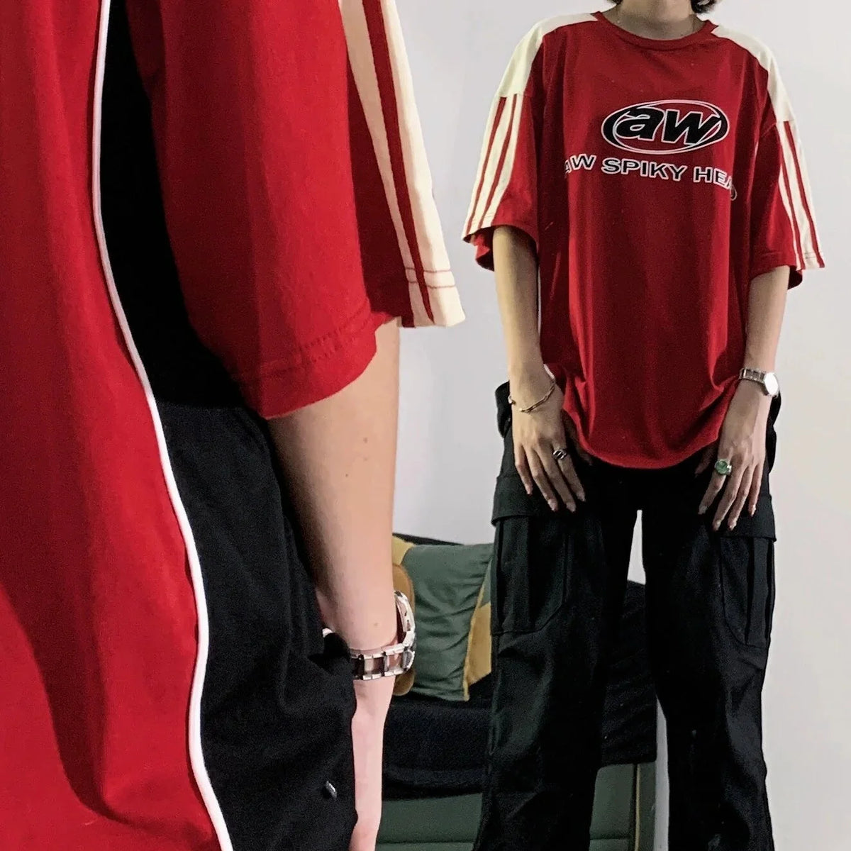 Y2K Baggy AW T Shirt