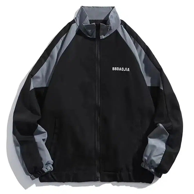 Y2K Baggy Block Jacket