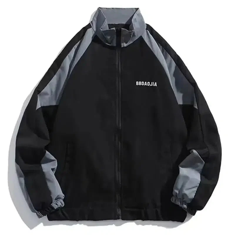 Y2K Baggy Block Jacket