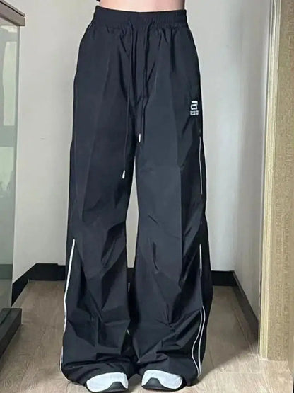 Y2K Baggy Shell Joggers Trousers