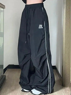 Y2K Baggy Shell Joggers Trousers