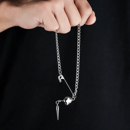 Y2K Bobby Pin Necklace
