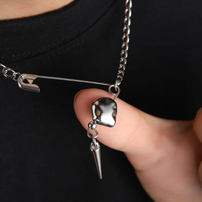 Y2K Bobby Pin Necklace