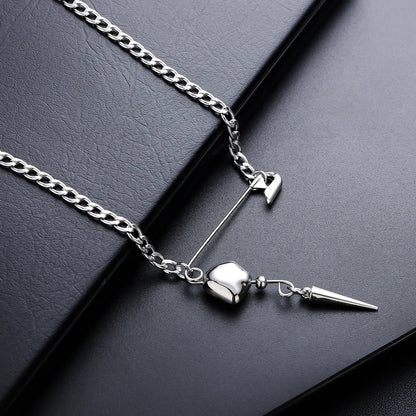 Y2K Bobby Pin Necklace