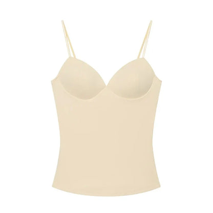 Y2K Bodycon Backless Low Cut Crop Top