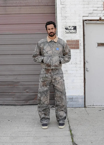 Y2K Camo Bomber Jacket