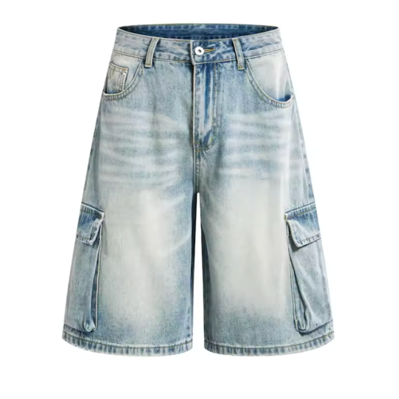 Y2K Cargo Denim Jean Shorts Jorts