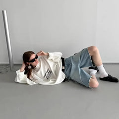 Y2K Cargo Denim Jean Shorts Jorts