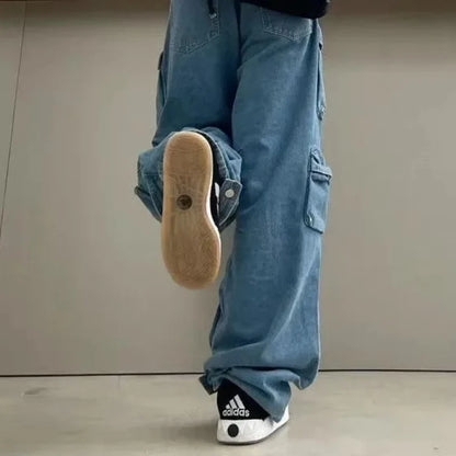 Y2K Cargo Pocket Jeans