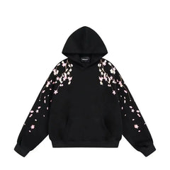Y2K Cherry Blossom Graphic Hoodie