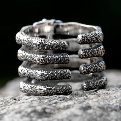 Y2K Chunky Chest Row Ring