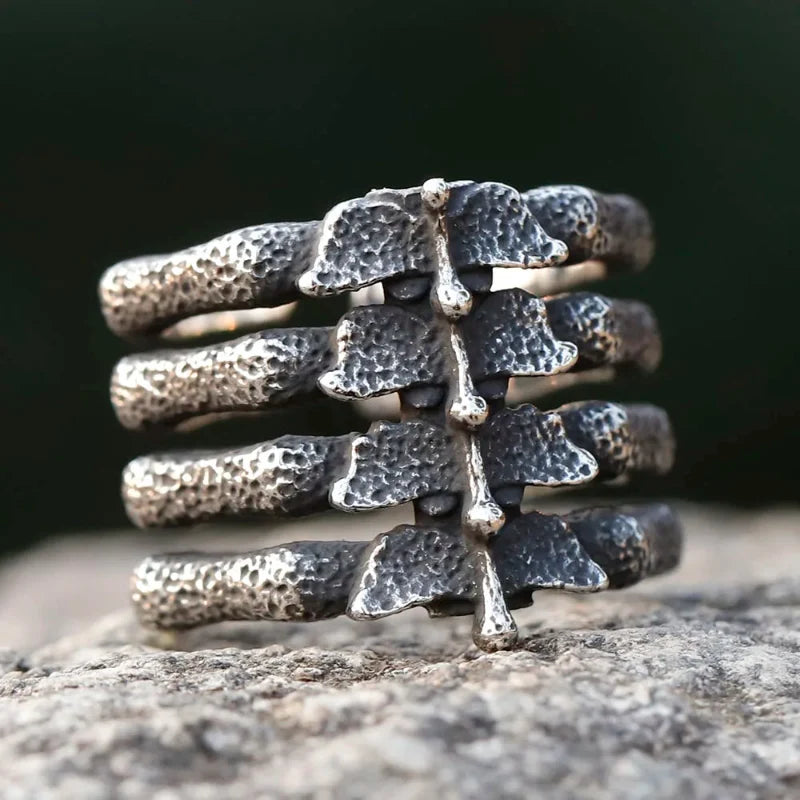 Y2K Chunky Chest Row Ring