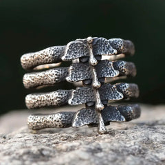 Y2K Chunky Chest Row Ring
