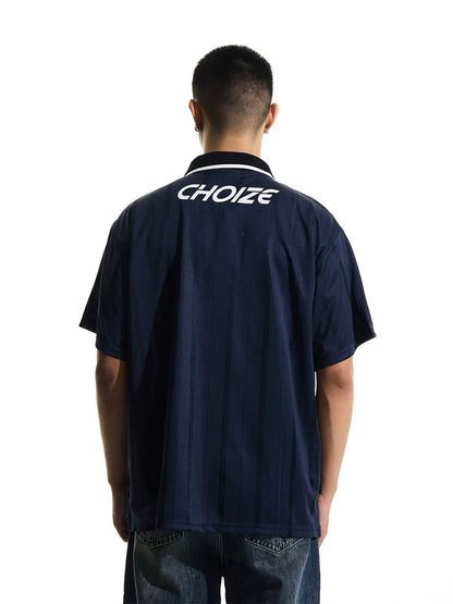 Y2K Collared Retro Soccer Jersey