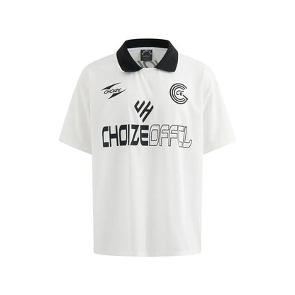 Y2K Collared Retro Soccer Jersey