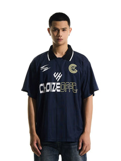Y2K Collared Retro Soccer Jersey