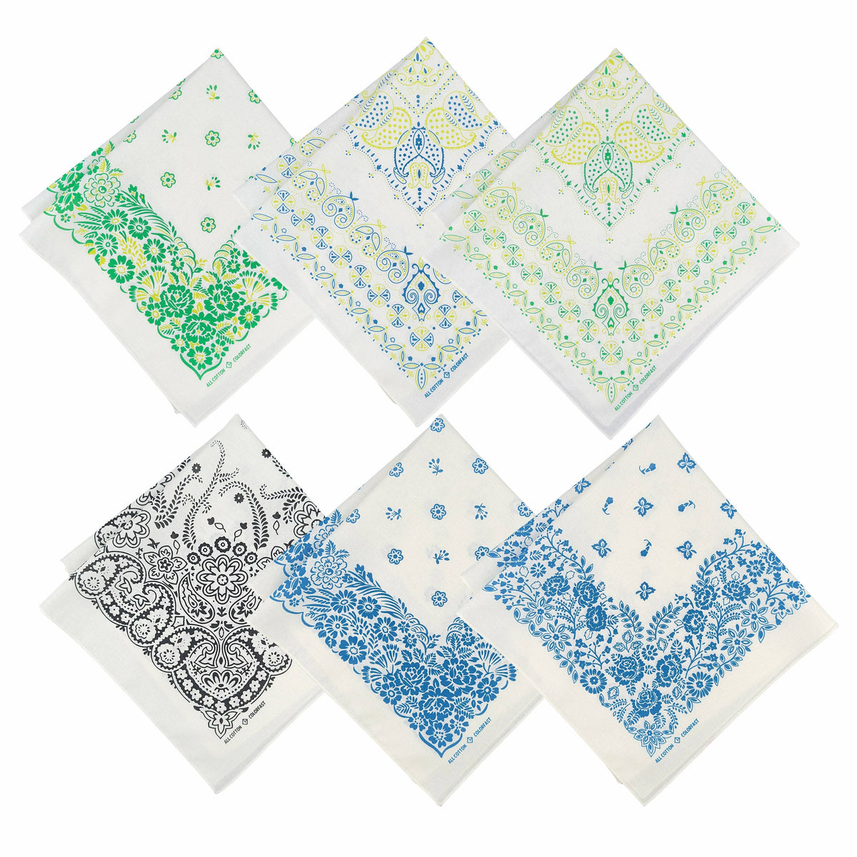 Y2K Cotton Cashew Bandana