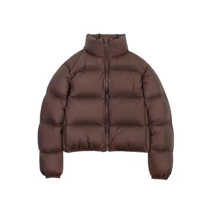 Y2K Cropped Womens Padded Puffer Jacket