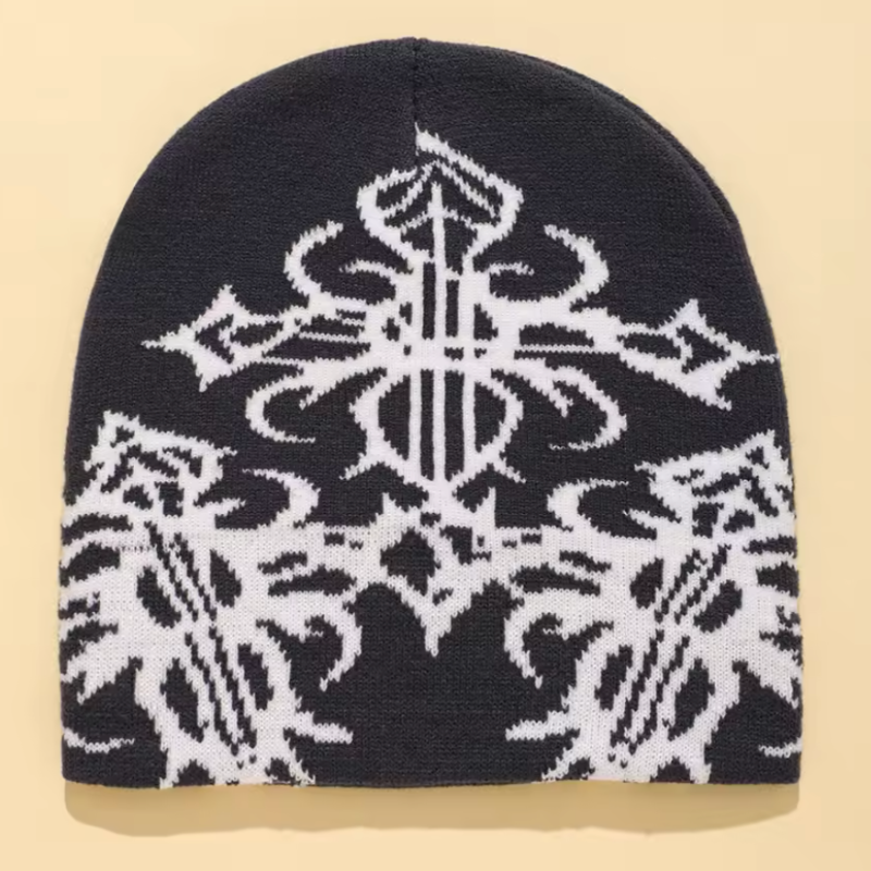 Y2K Cross CROSS Cross Beanie