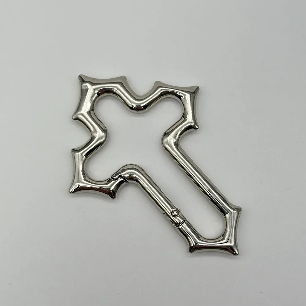 Y2K Cross Carabiner Keychain