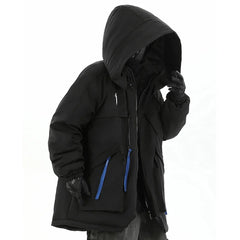 Y2K Cyber Tactical Parka Coat Jacket
