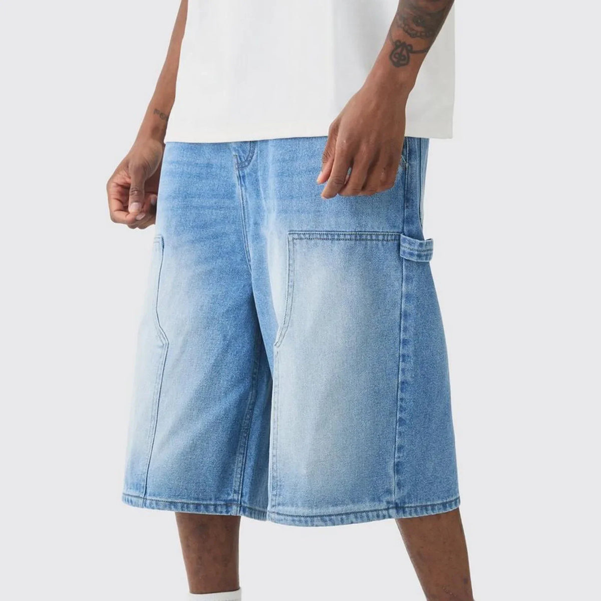 Y2K Denim Carpenter Jorts