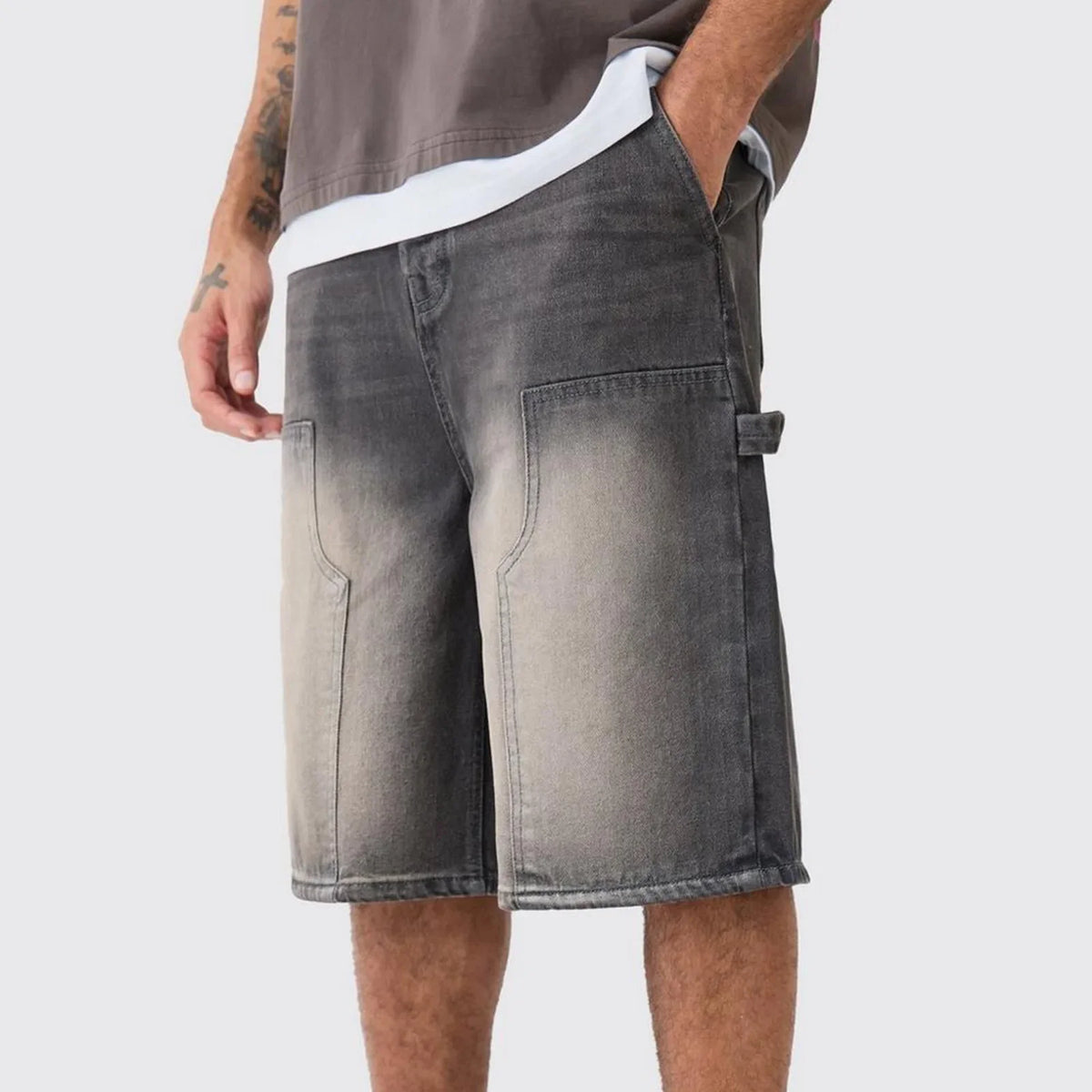 Y2K Denim Carpenter Jorts