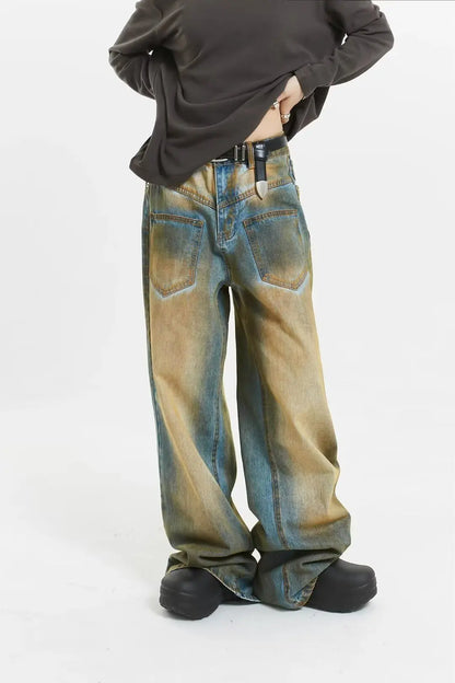 Y2K Dirty Jeans