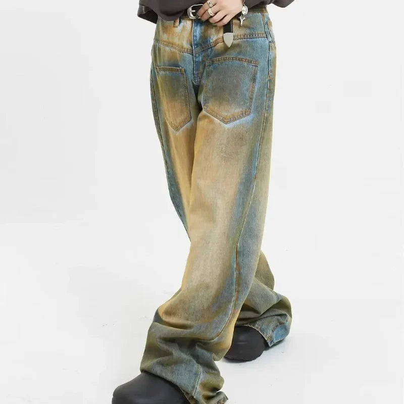 Y2K Dirty Jeans