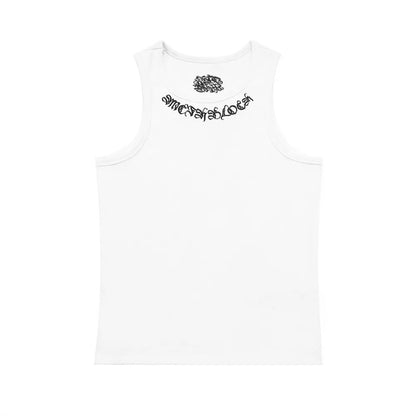 Y2K Embroidered Neck-Line Tank Top