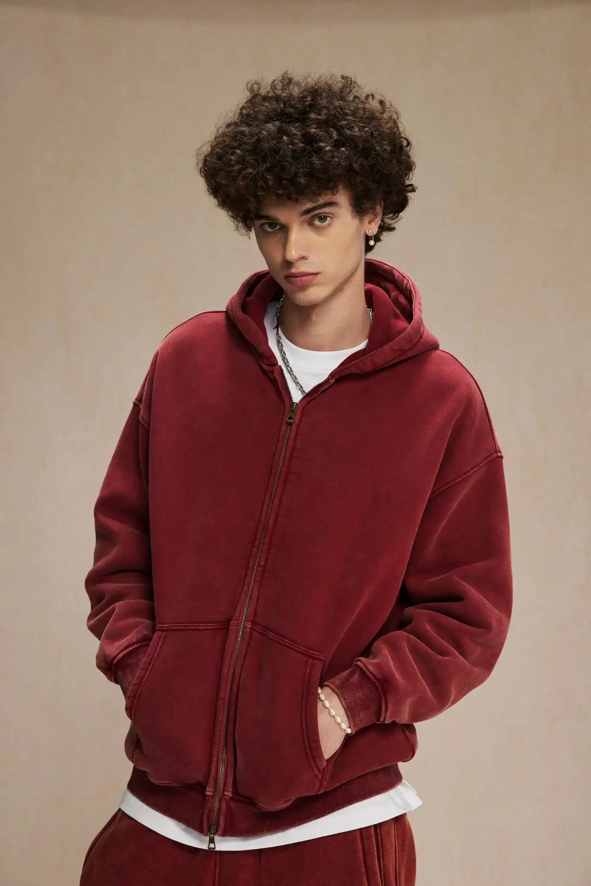 Y2K Essential Zip Up Hoodie