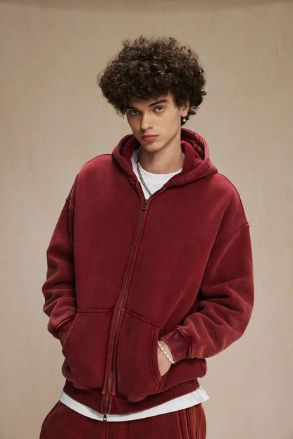 Y2K Essential Zip Up Hoodie