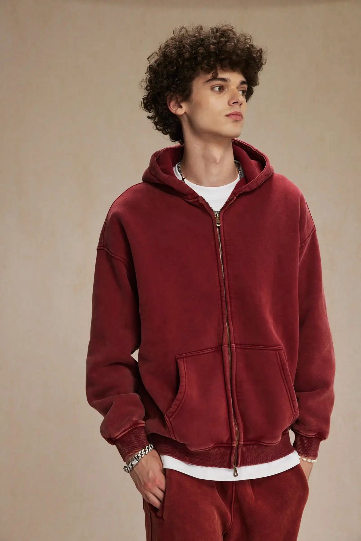 Y2K Essential Zip Up Hoodie