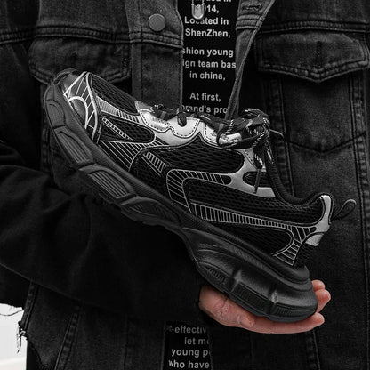 Y2K Essentials Mesh Trainers