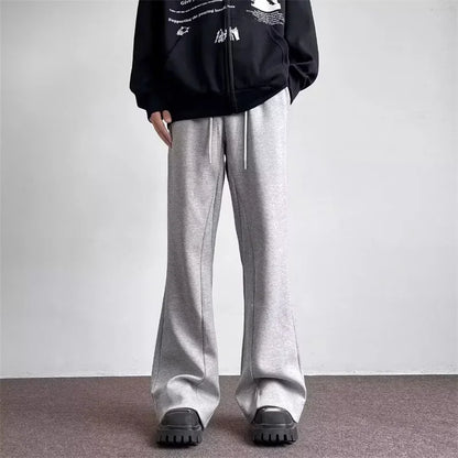 Y2K Flared Sweatpants Jogger Trousers