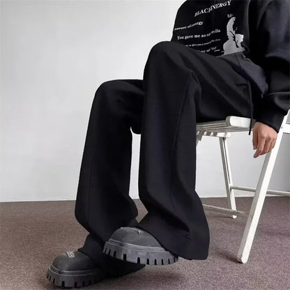 Y2K Flared Sweatpants Jogger Trousers