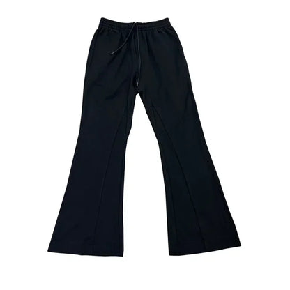 Y2K Flared Sweatpants Jogger Trousers