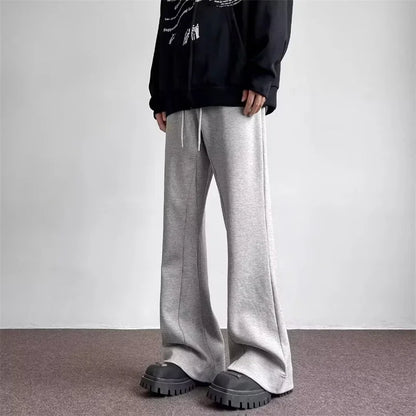 Y2K Flared Sweatpants Jogger Trousers