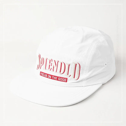 Y2K Flat Brim Embroidered Baseball Cap