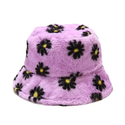 Y2K Funky Fluffy Bucket Hat