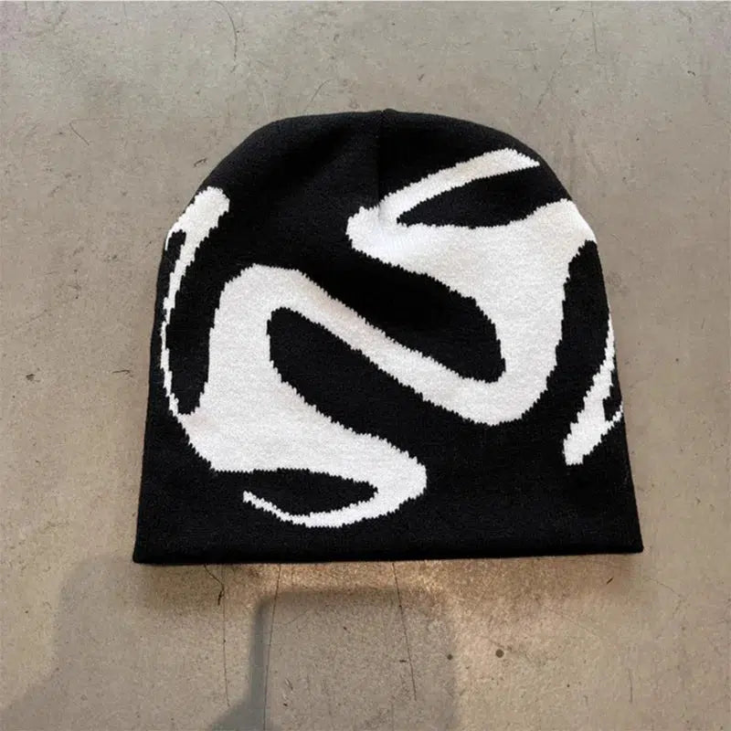 Y2K Graphic Beanie Hat