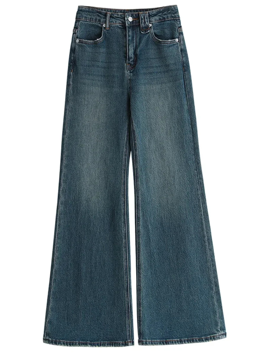 Y2K High Waist Flare Denim Jeans