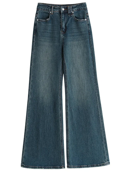 Y2K High Waist Flare Denim Jeans