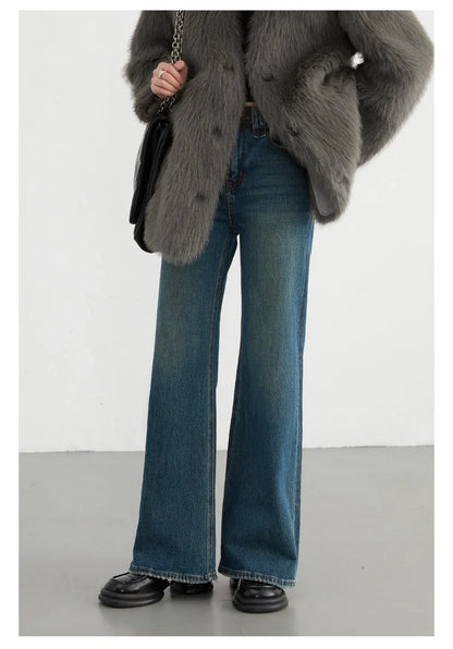 Y2K High Waist Flare Denim Jeans