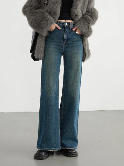 Y2K High Waist Flare Denim Jeans
