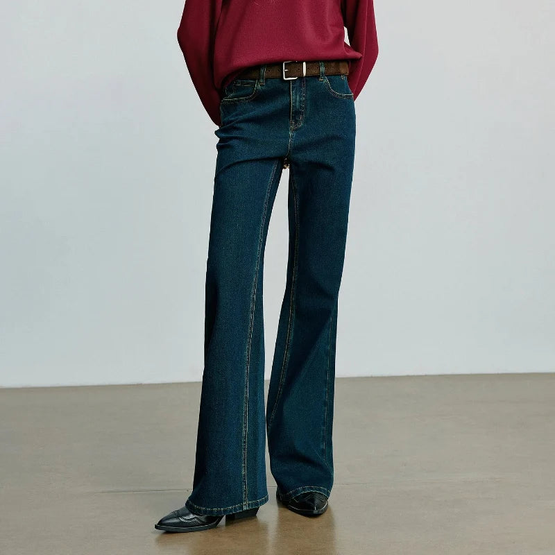 Y2K High Waist Slimming Flared Jeans