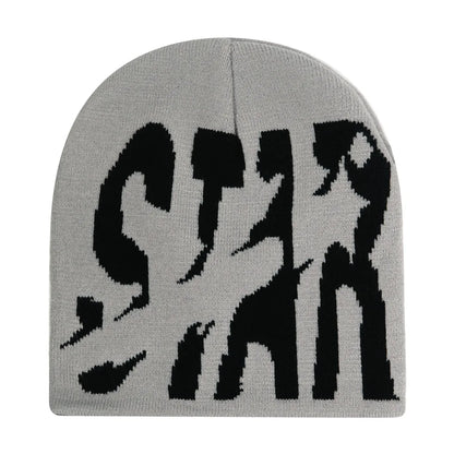 Y2K Hit Star by Star Graphic Beanie