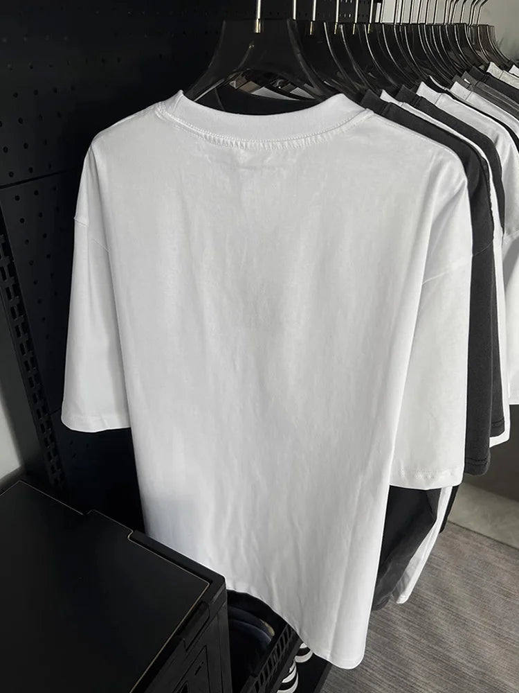 Y2K Homemade Blurred Vision Graphic T-Shirt