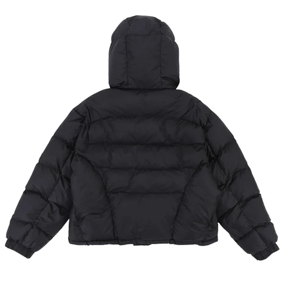 Y2K Hooded Puffer Jacket Coat